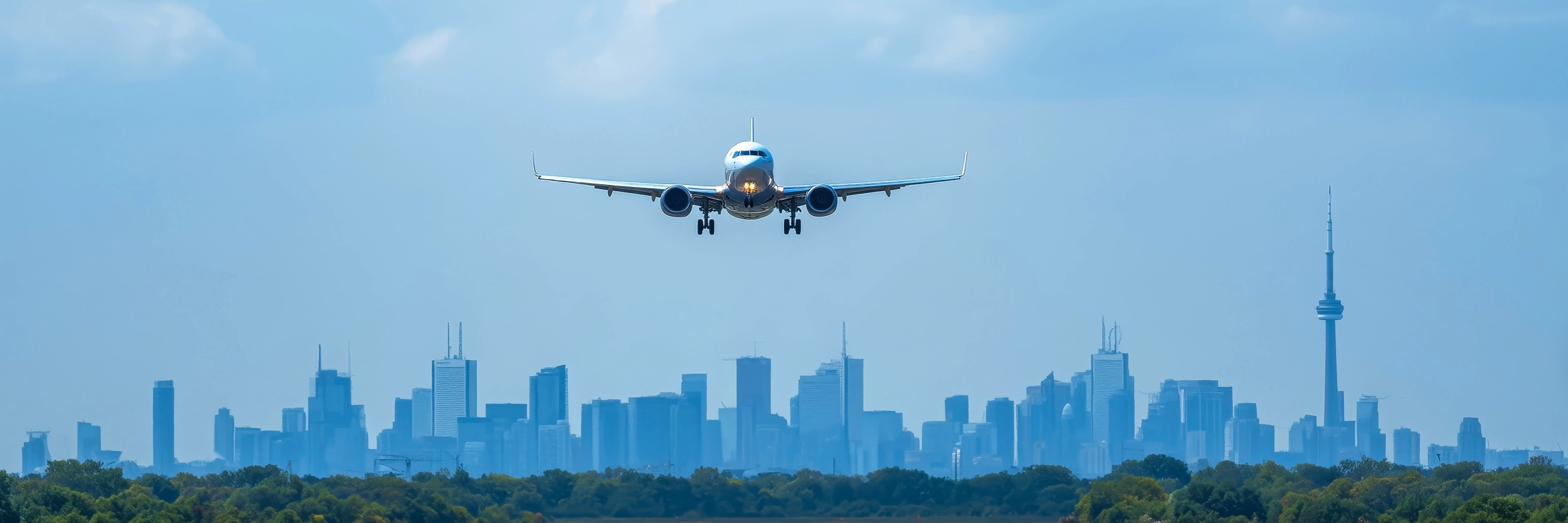 トロントへのデュアルハブ航空貨物