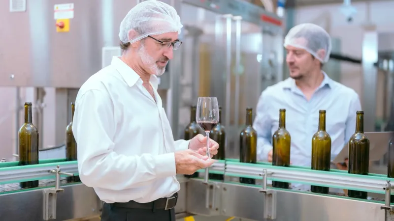 Specialized staff with expertise in wine logistics