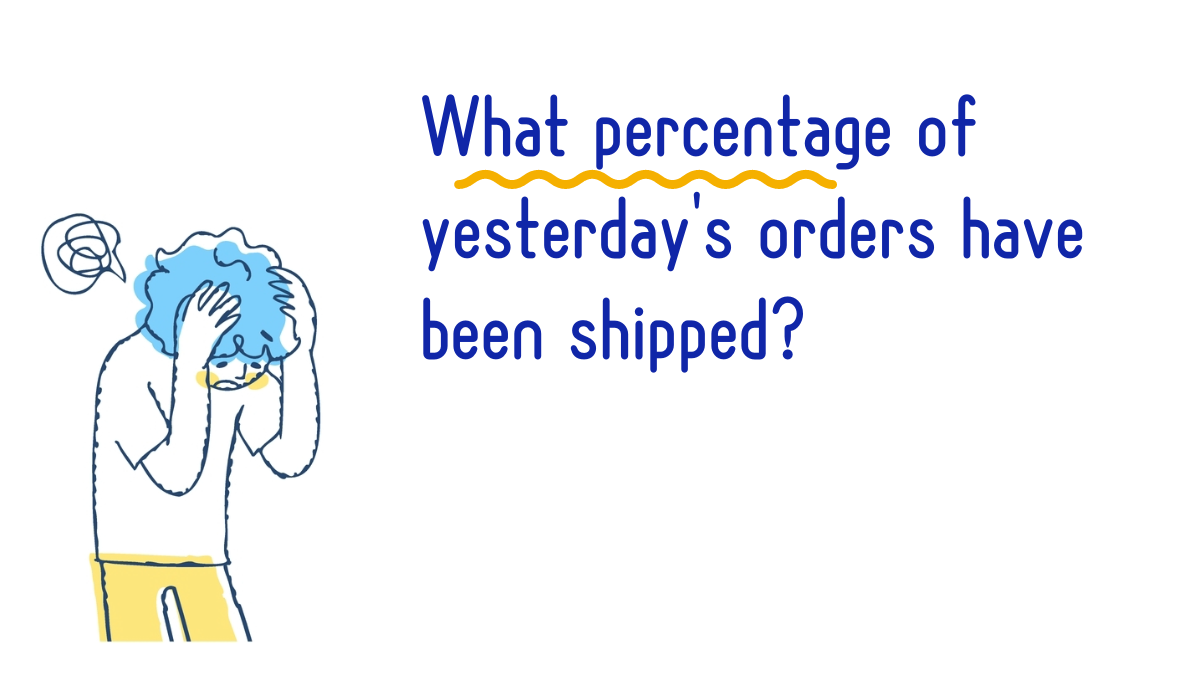 Track warehouse shipment progress for better inventory management