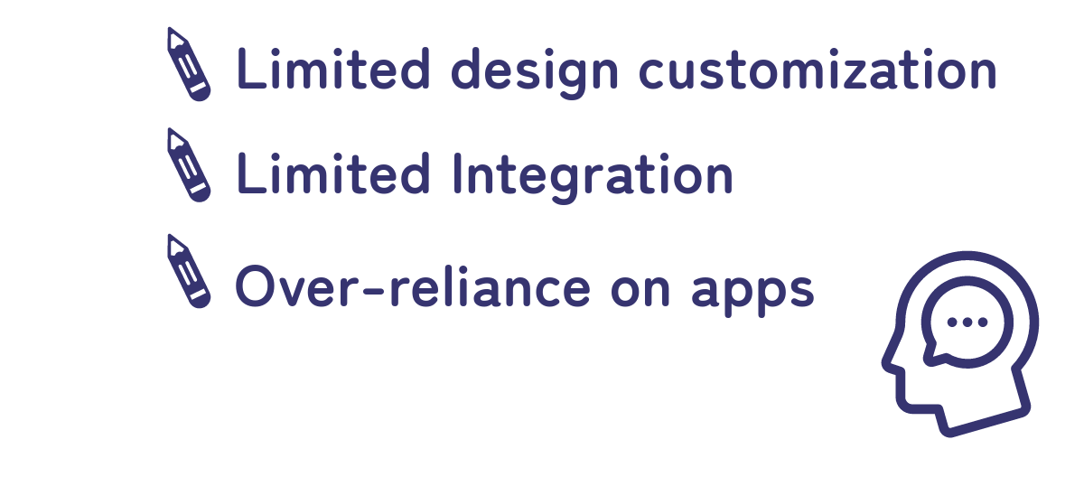 Limitations of Shopify platform