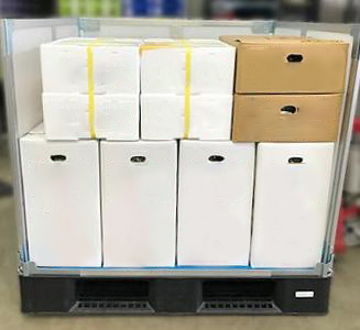 生鮮品を積載した場合のご利用イメージ
