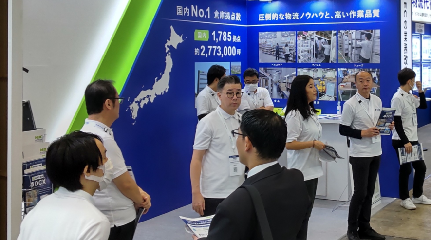 Japan IT WeekでEC倉庫の出荷分析が可能なDCXの詳細説明