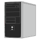Large PC main unit