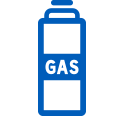 High-pressure gas