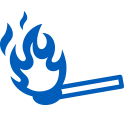 flammable material