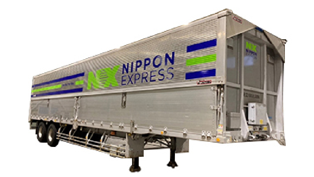 Photo: 13m aluminum wing trailer
