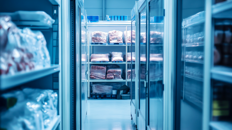 Temperature-controlled transport to maintain freshness
