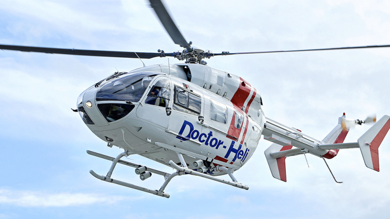 Doctor Helicopter Board Return Service