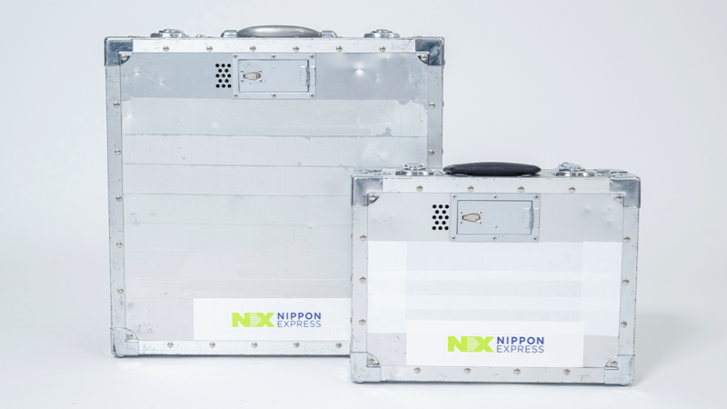 Secure transport in a dedicated trunk case.