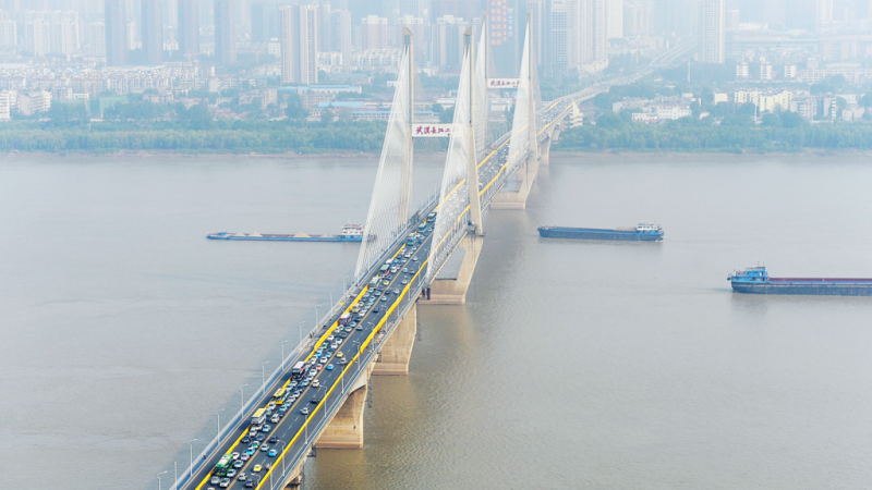 China's domestic truck transport network
