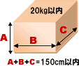 シーパック重量・サイズ制限