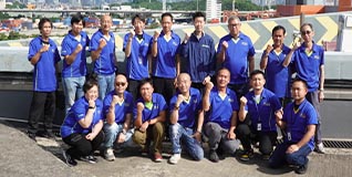 Staff of Nippon Express Hong Kong