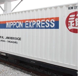 Nippon Express' container