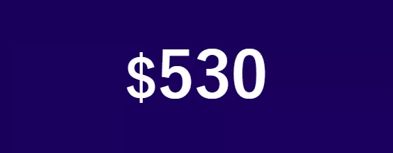 $530
