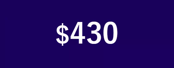 $430